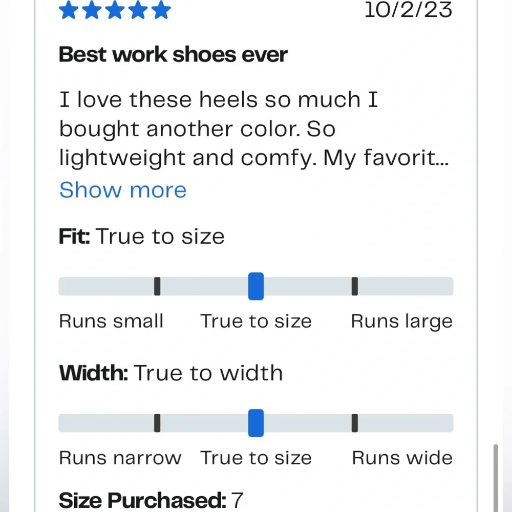 DOLCE VITA ❤️‍🔥 HALSTY BLOCK HEEL MULE IN CARAMEL SIZE 7.5 - Picture 6 of 9